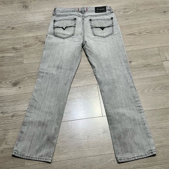 Men's Guess Jeans Regular Straight Crescent Fit 29X30 - Picture 9 of 12